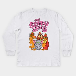 The Banana Splits Illustration Kids Long Sleeve T-Shirt